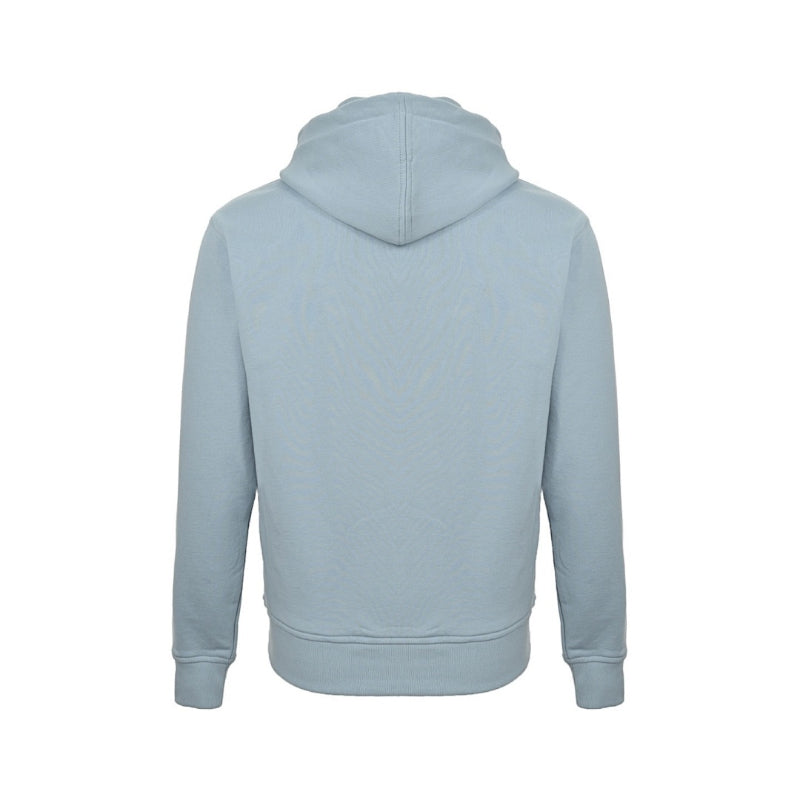 AMI Paris Ami de Cœur Zip-Up Hoodie - Dusty Blue