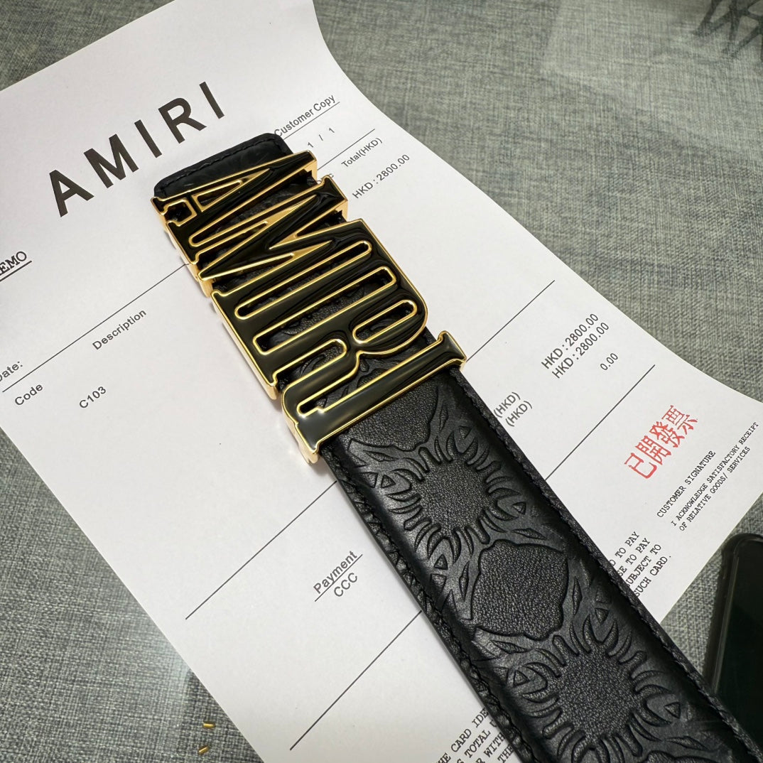 Amiri Exquisite Belt