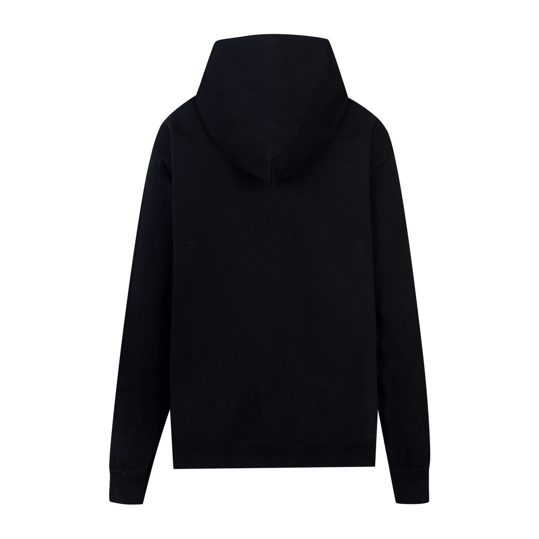 Maison Margiela Four-Stitch Zip-Up Hoodie