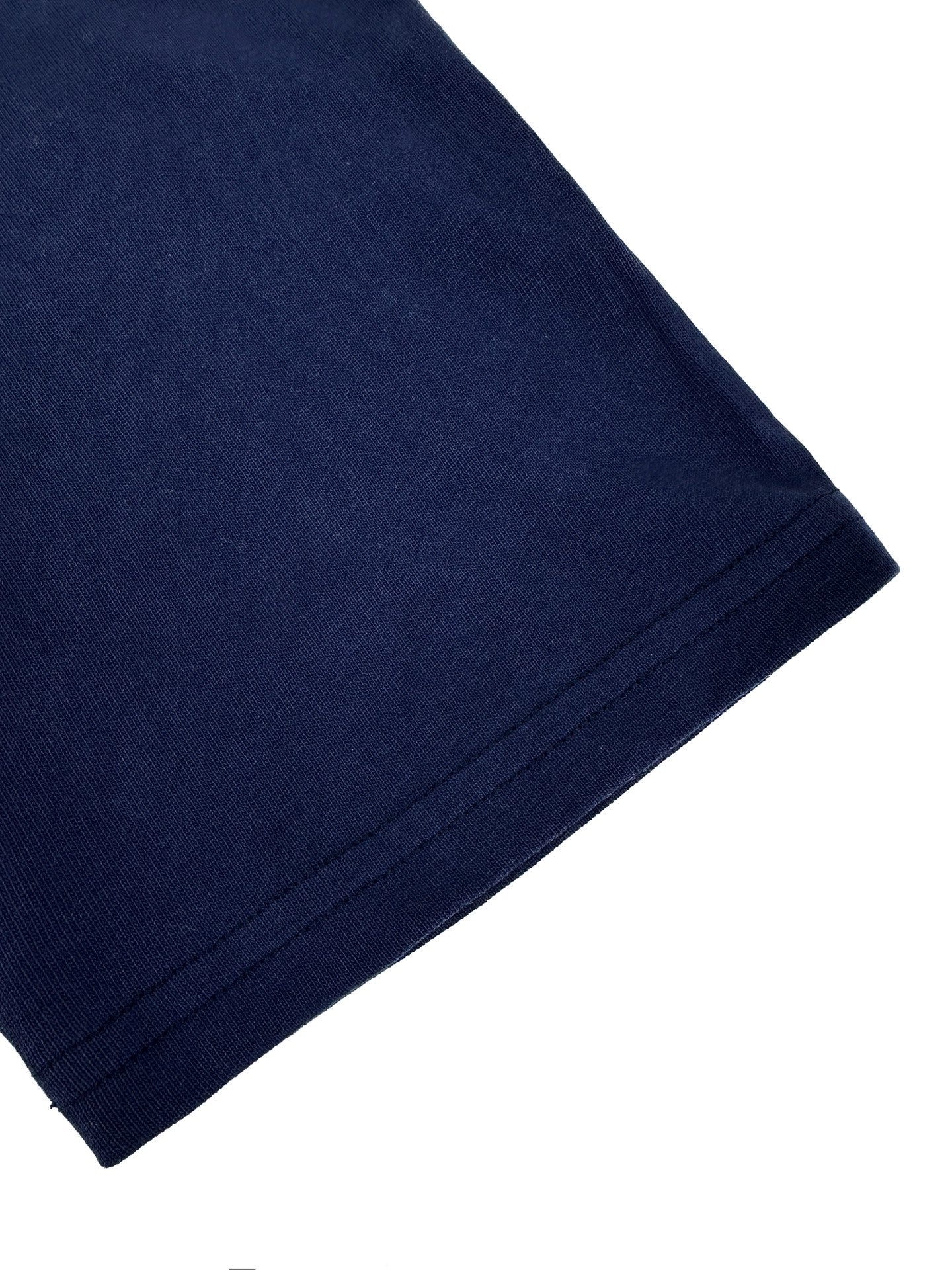 AMI Paris Ami de Cœur Chenille Patch Raglan T-Shirt — White/Navy