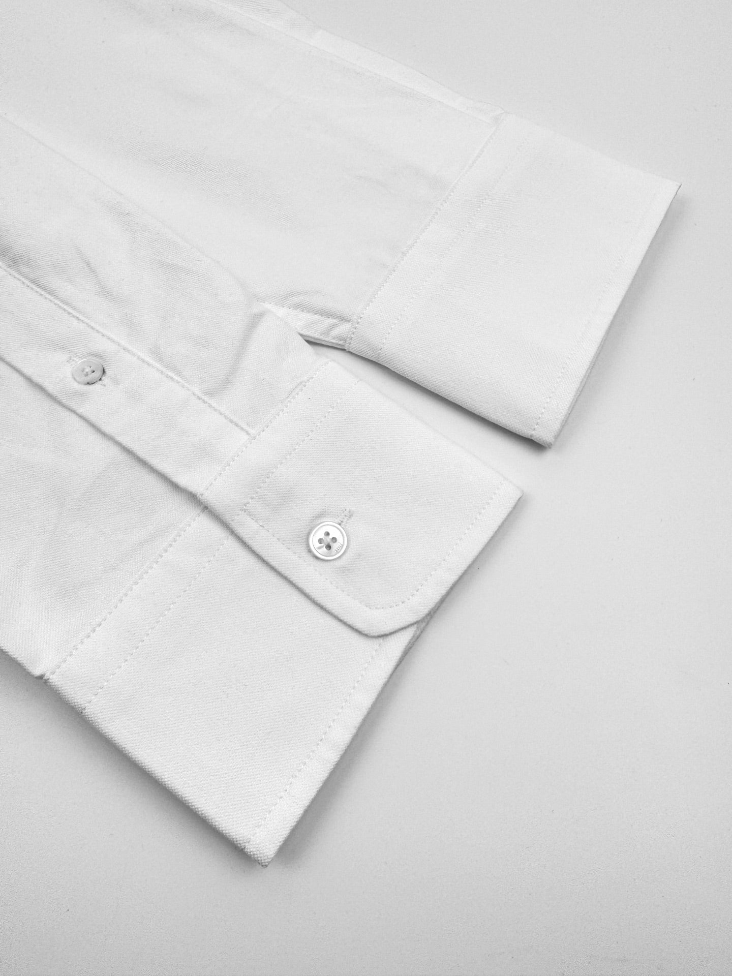AMI Paris Ami de Cœur Oxford Cotton Button-Down Shirt — White