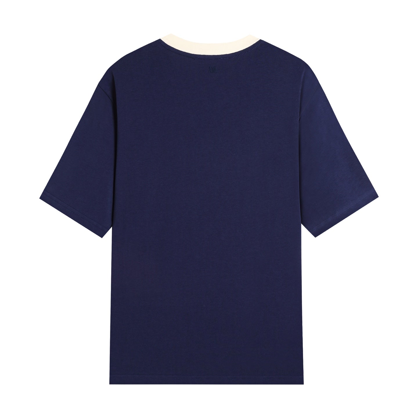 AMI Paris Thank You For Being A Friend Graphic T-Shirt — Navy