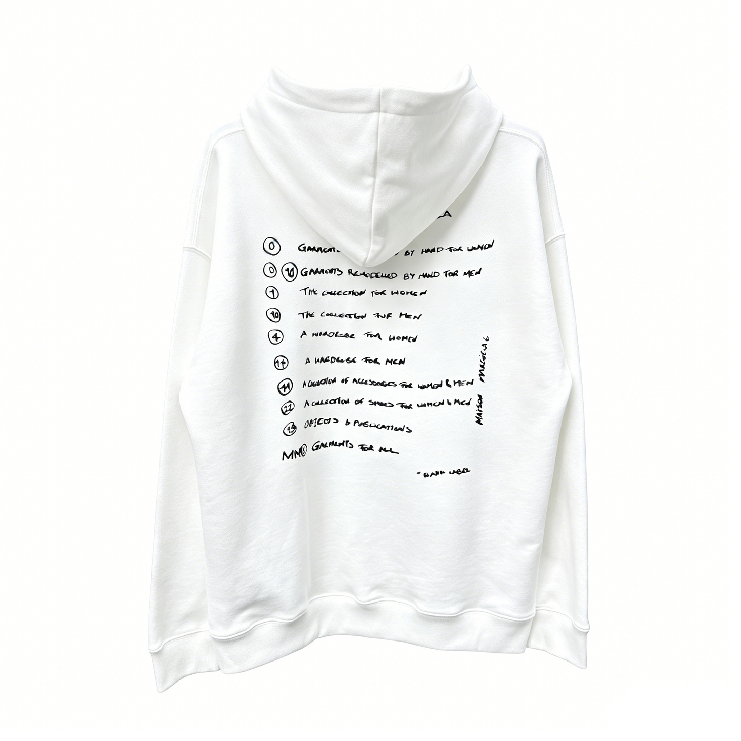 MM6 Maison Margiela Script Logo Hoodie