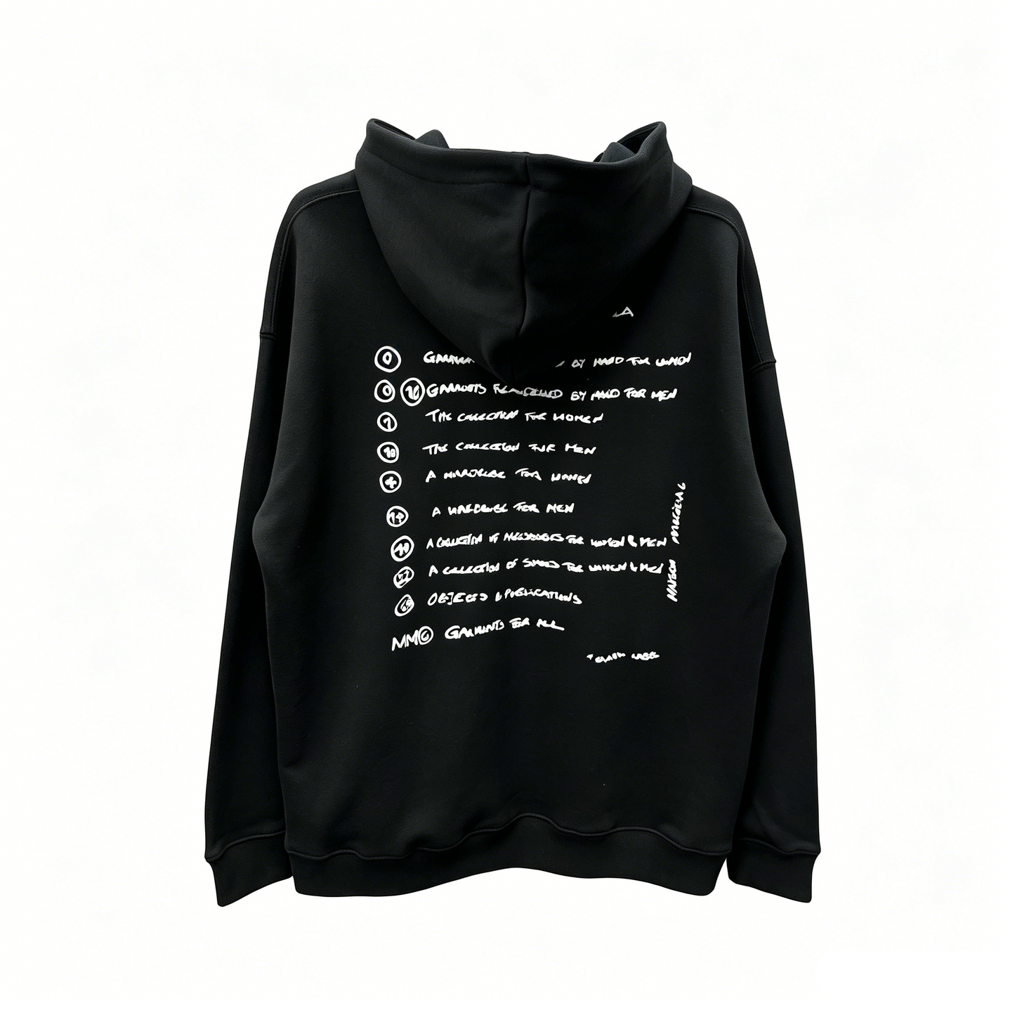 MM6 Maison Margiela Script Logo Hoodie