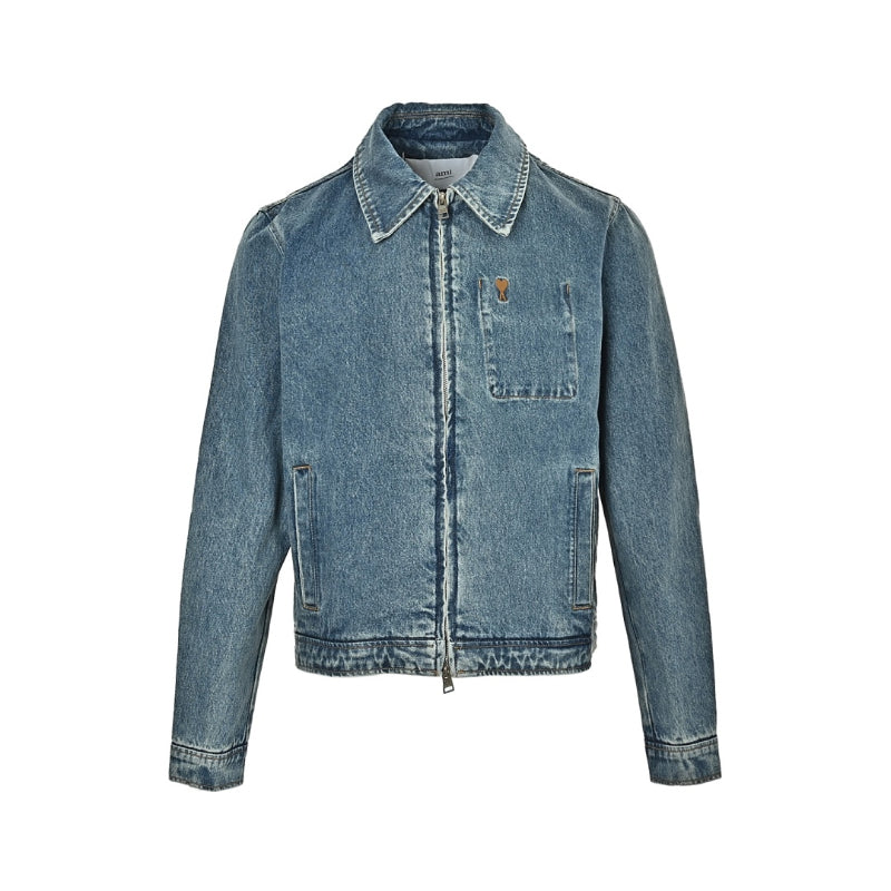 AMI Paris Ami de Cœur Oxford Shirt