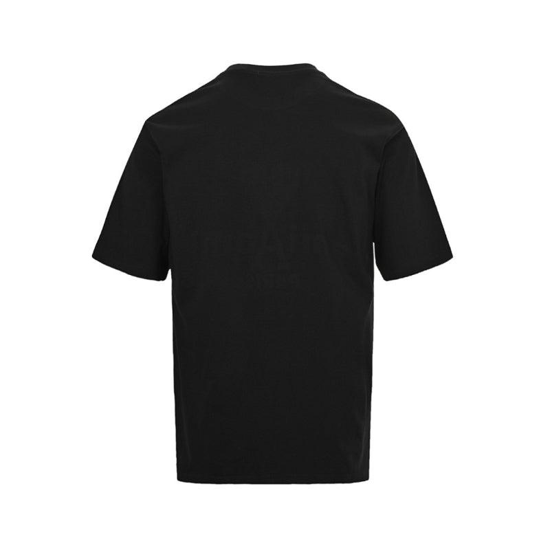 AMI Paris Iridescent Logo T-Shirt - Black