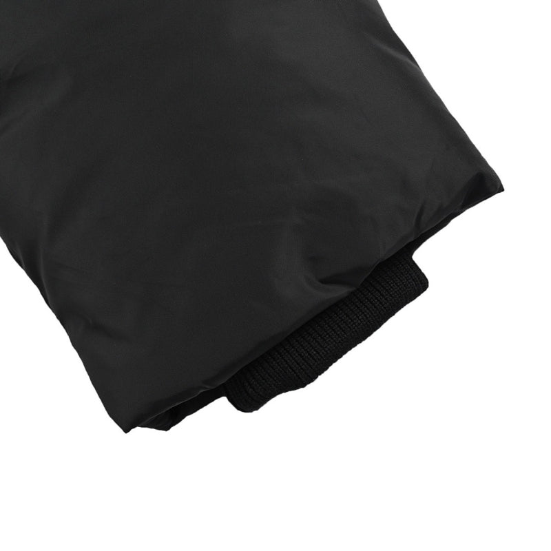AMI Paris Stand-Collar Puffer Jacket - Black