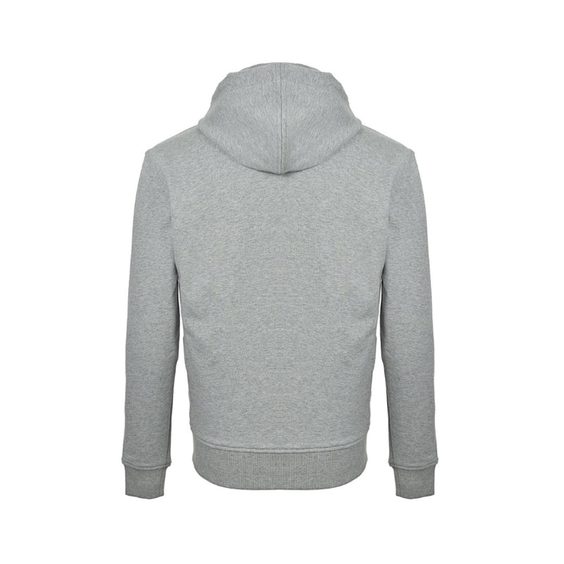 AMI Paris Ami de Cœur Zip-Up Hoodie - Heather Grey