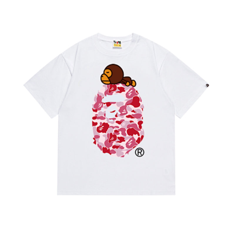 BAPE MENS COLLEGE TEE