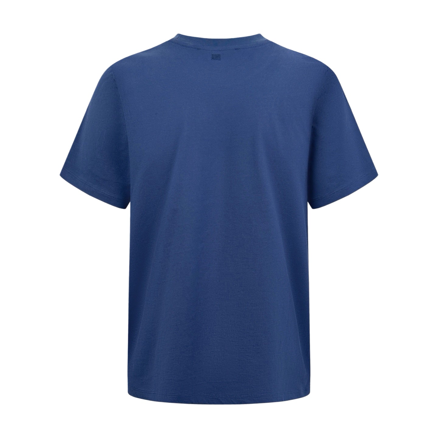 AMI Paris Ami de Cœur Embroidered Cotton T-Shirt — Navy