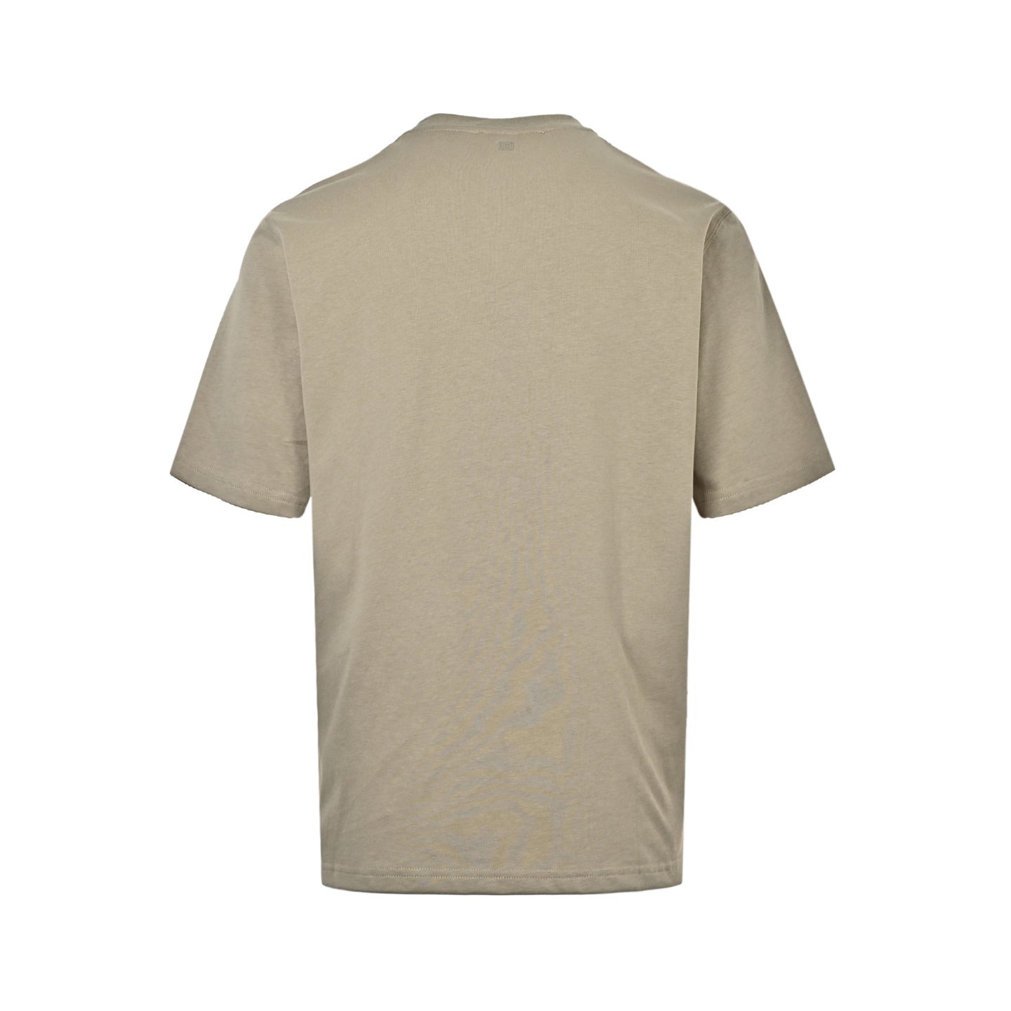 AMI Paris Ami de Cœur Boxy Fit Cotton T-Shirt — Sand