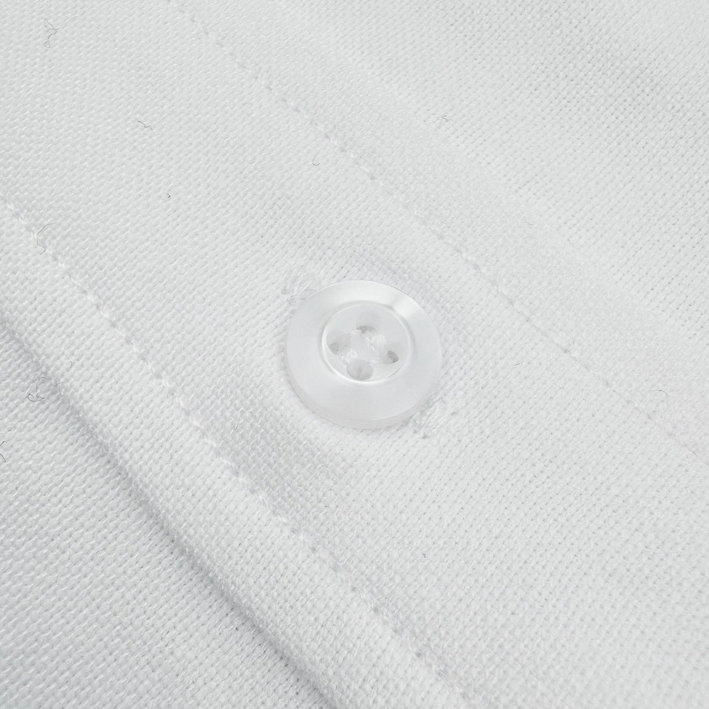 AMI Paris Ami de Cœur Poplin Cotton Short-Sleeve Shirt — White
