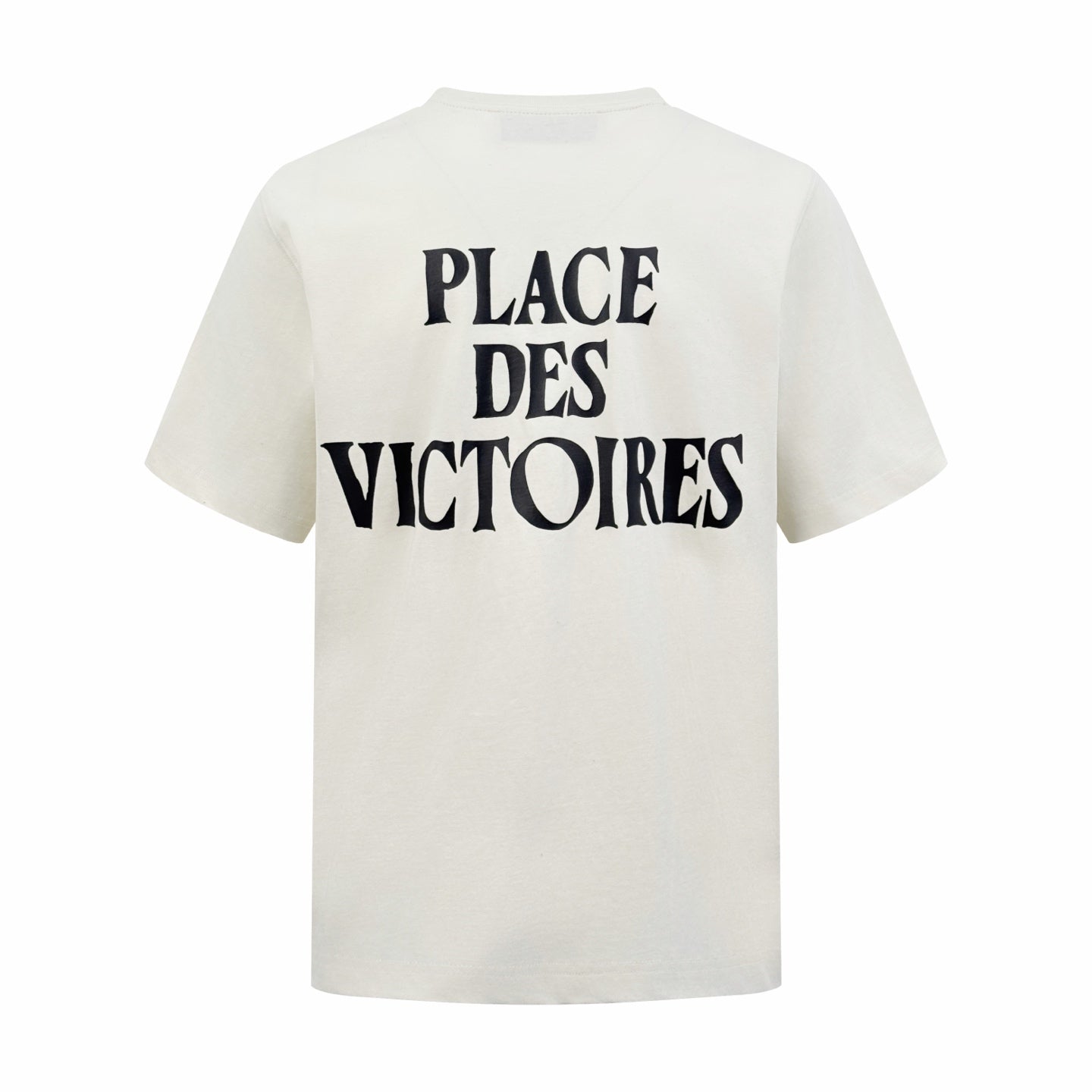 AMI Paris Ami de Cœur Cotton T-Shirt — Ecru