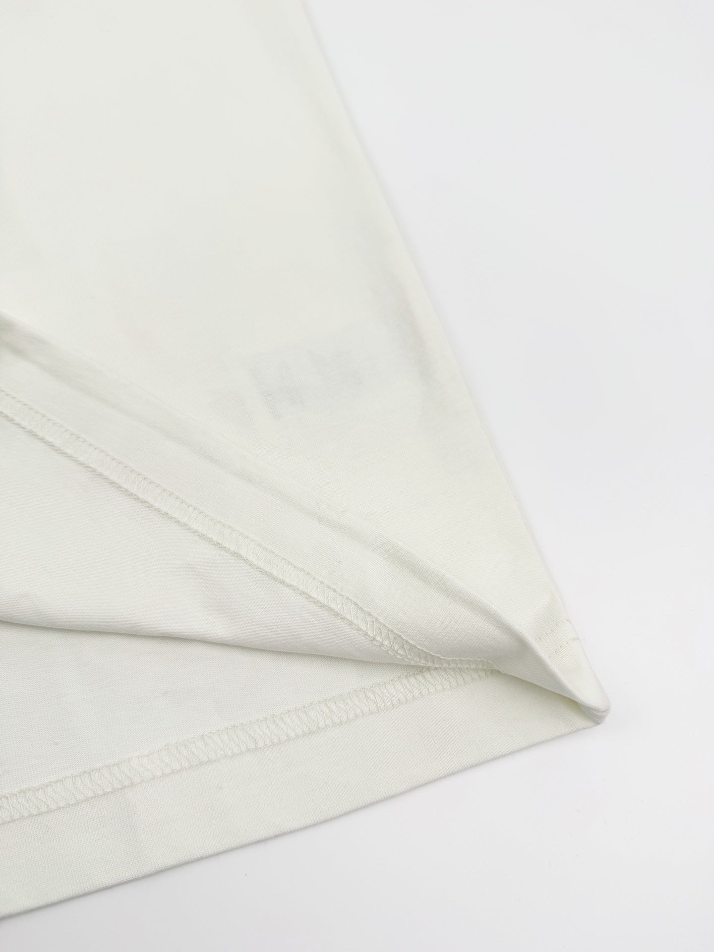 AMI Paris Ami de Cœur Cotton T-Shirt — Ecru