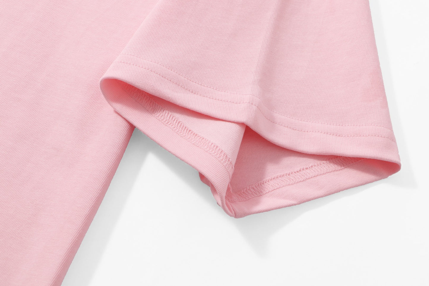 AMI Paris Ami de Cœur Tonal Cotton T-Shirt — Pink