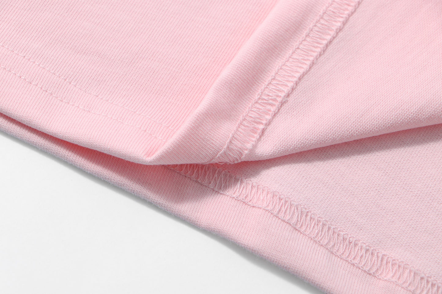 AMI Paris Ami de Cœur Tonal Cotton T-Shirt — Pink