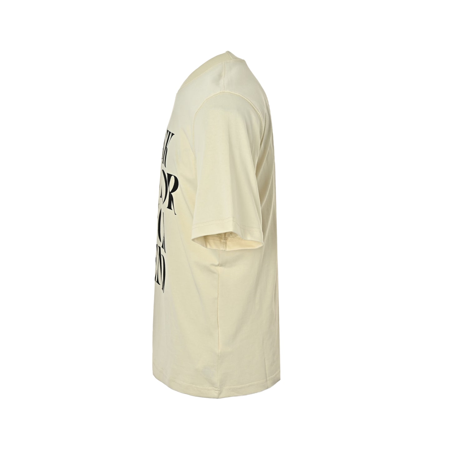 AMI Paris Thank You For Being A Friend Graphic T-Shirt — Cream