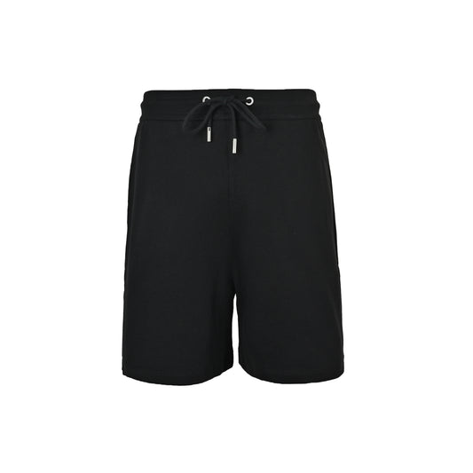 AMI Paris Ami de Cœur Drawstring Shorts — Black