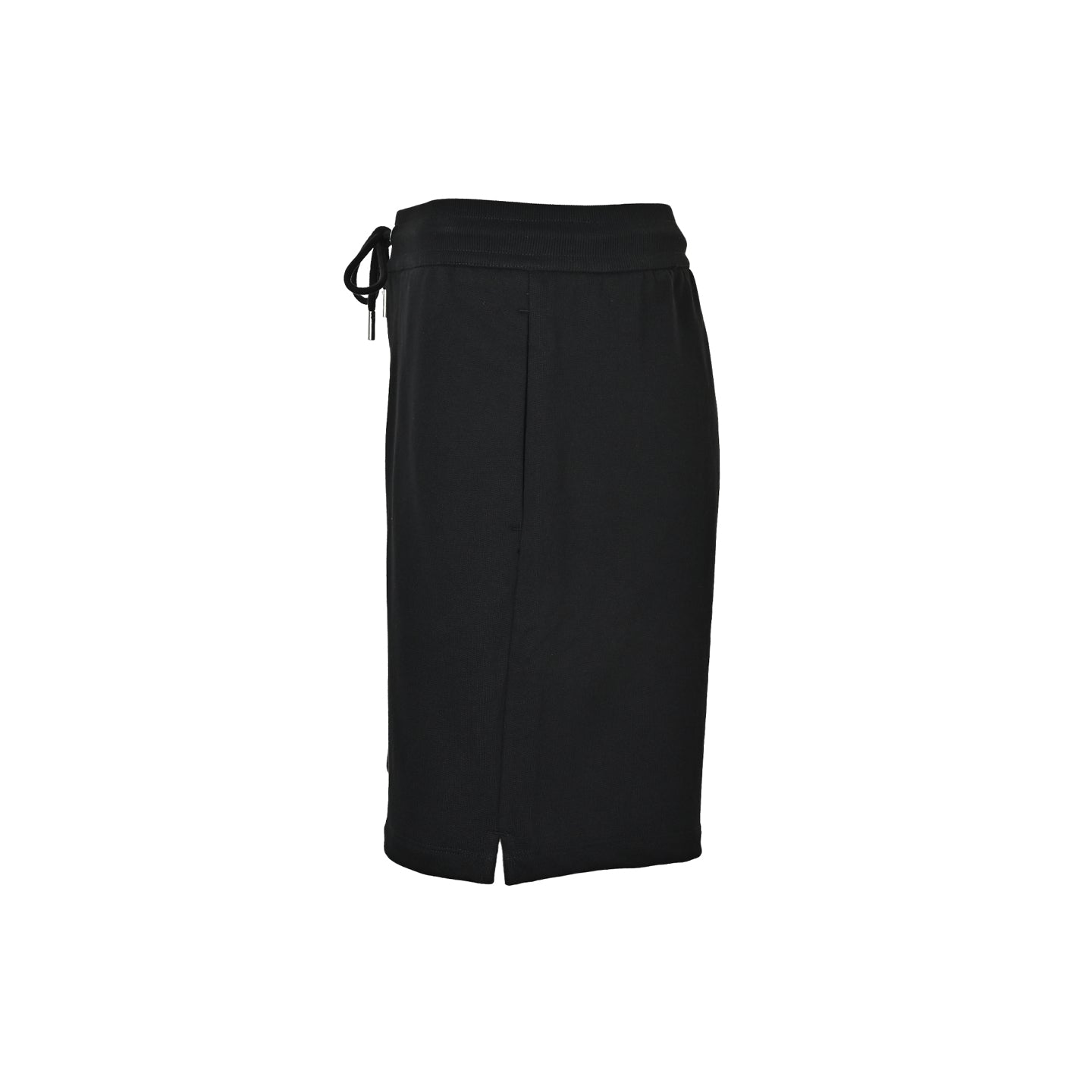 AMI Paris Ami de Cœur Drawstring Shorts — Black