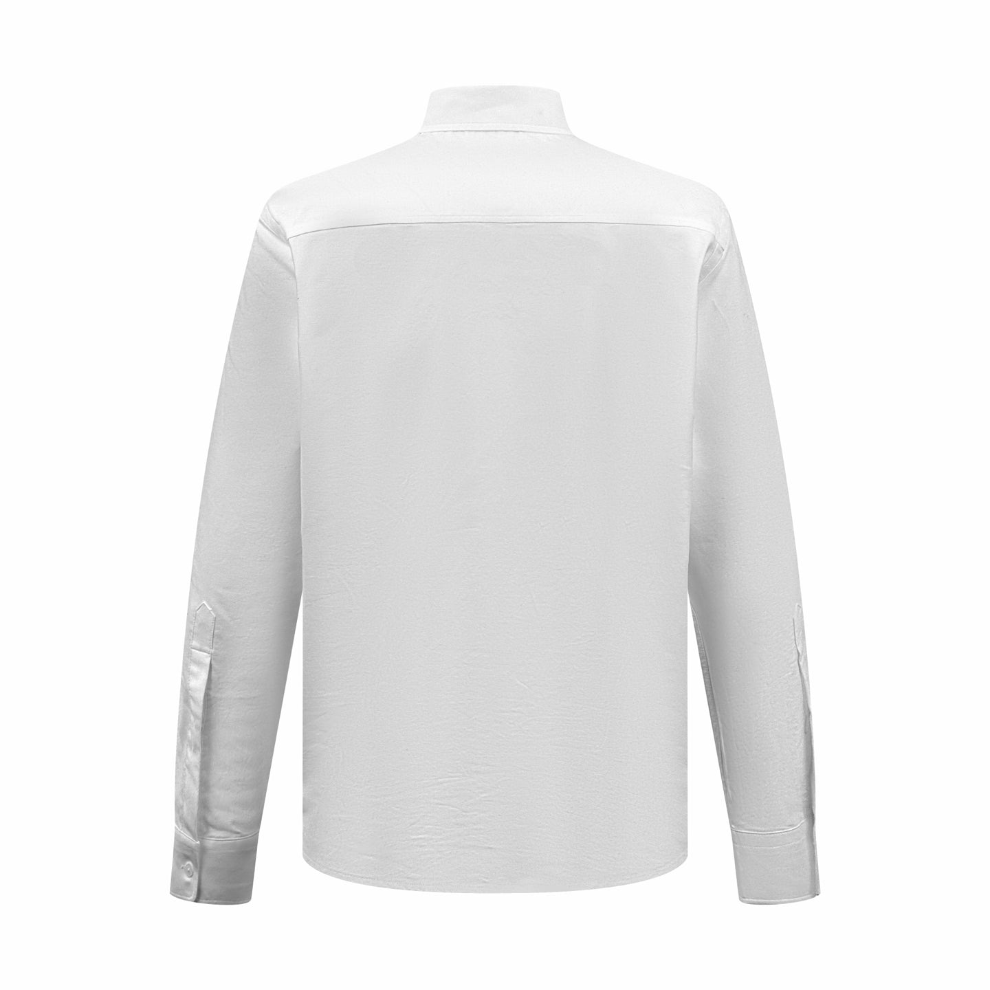 AMI Paris Ami de Cœur Oxford Cotton Button-Down Shirt — White