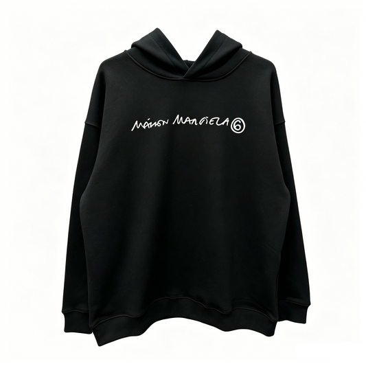MM6 Maison Margiela Script Logo Hoodie