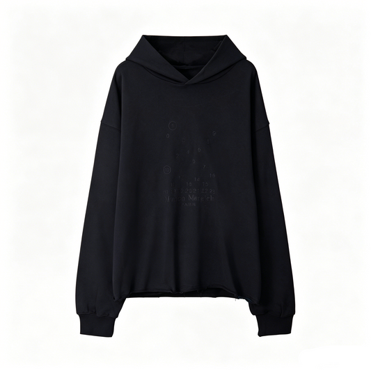 Maison Margiela Blank Canvas Oversized Pullover Hoodie