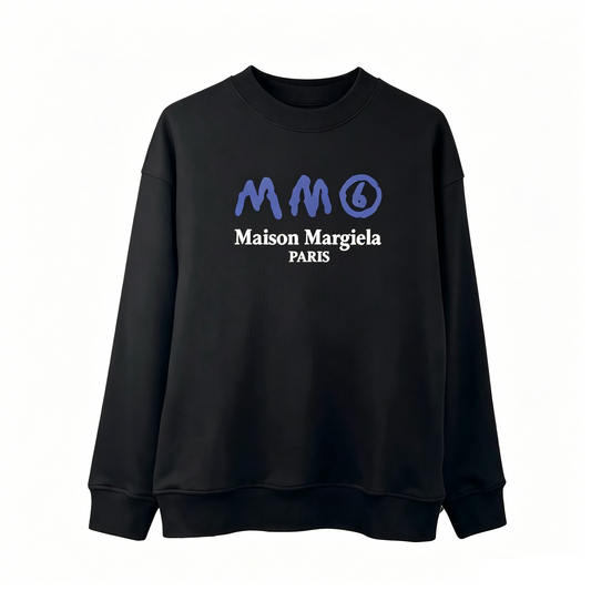 Maison Margiela MM6 Number Print Crewneck Sweatshirt