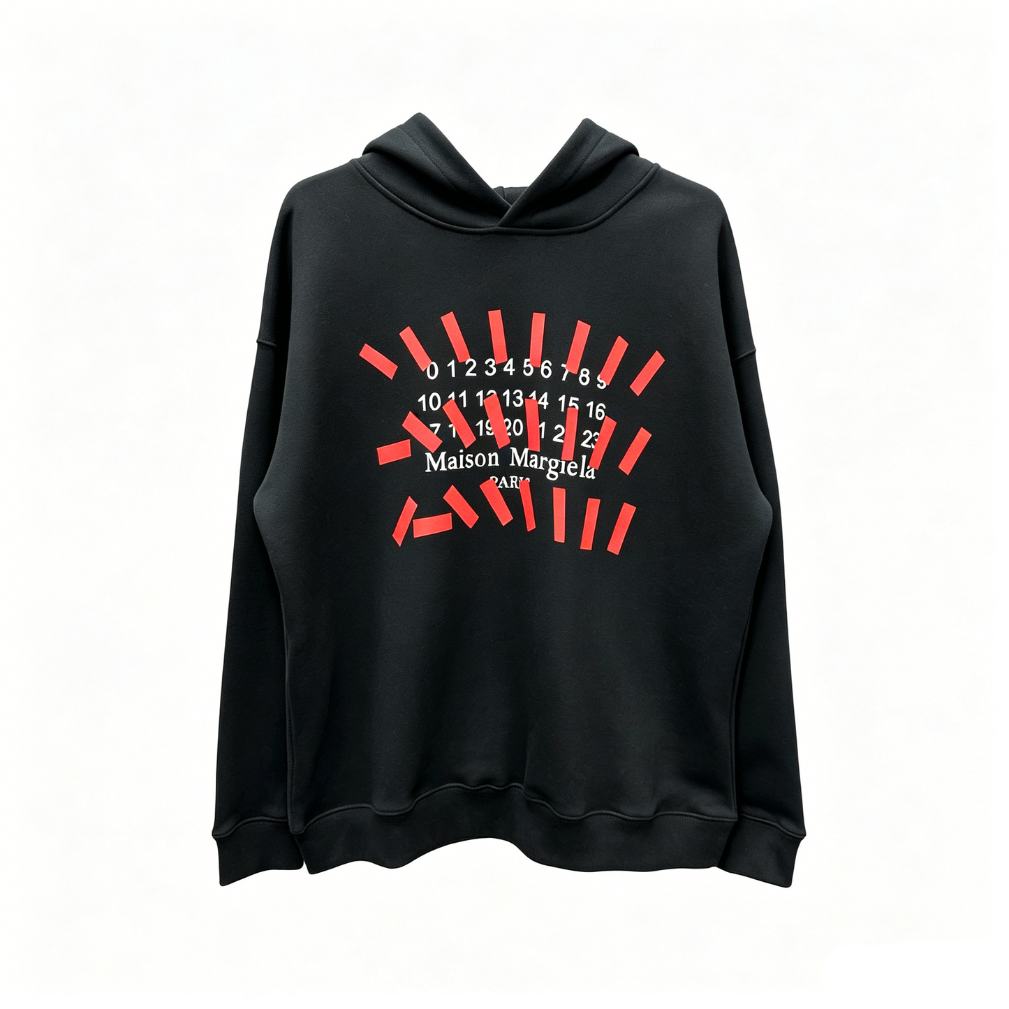 Maison Margiela Number Print Hoodie
