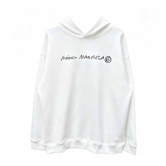 MM6 Maison Margiela Script Logo Hoodie