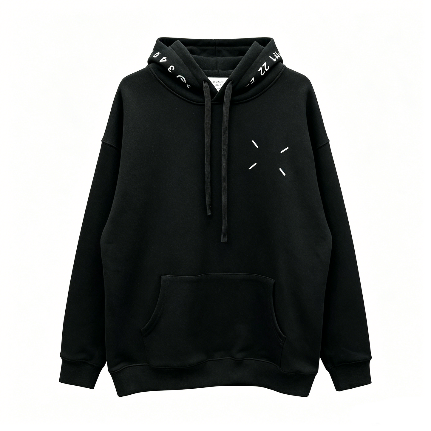 Maison Margiela Four-Stitch Logo Hoodie