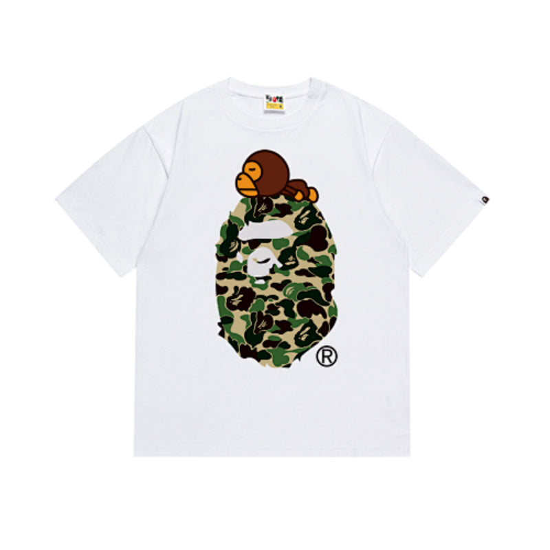BAPE MENS COLLEGE TEE