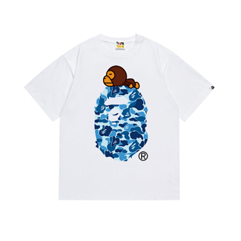BAPE MENS COLLEGE TEE