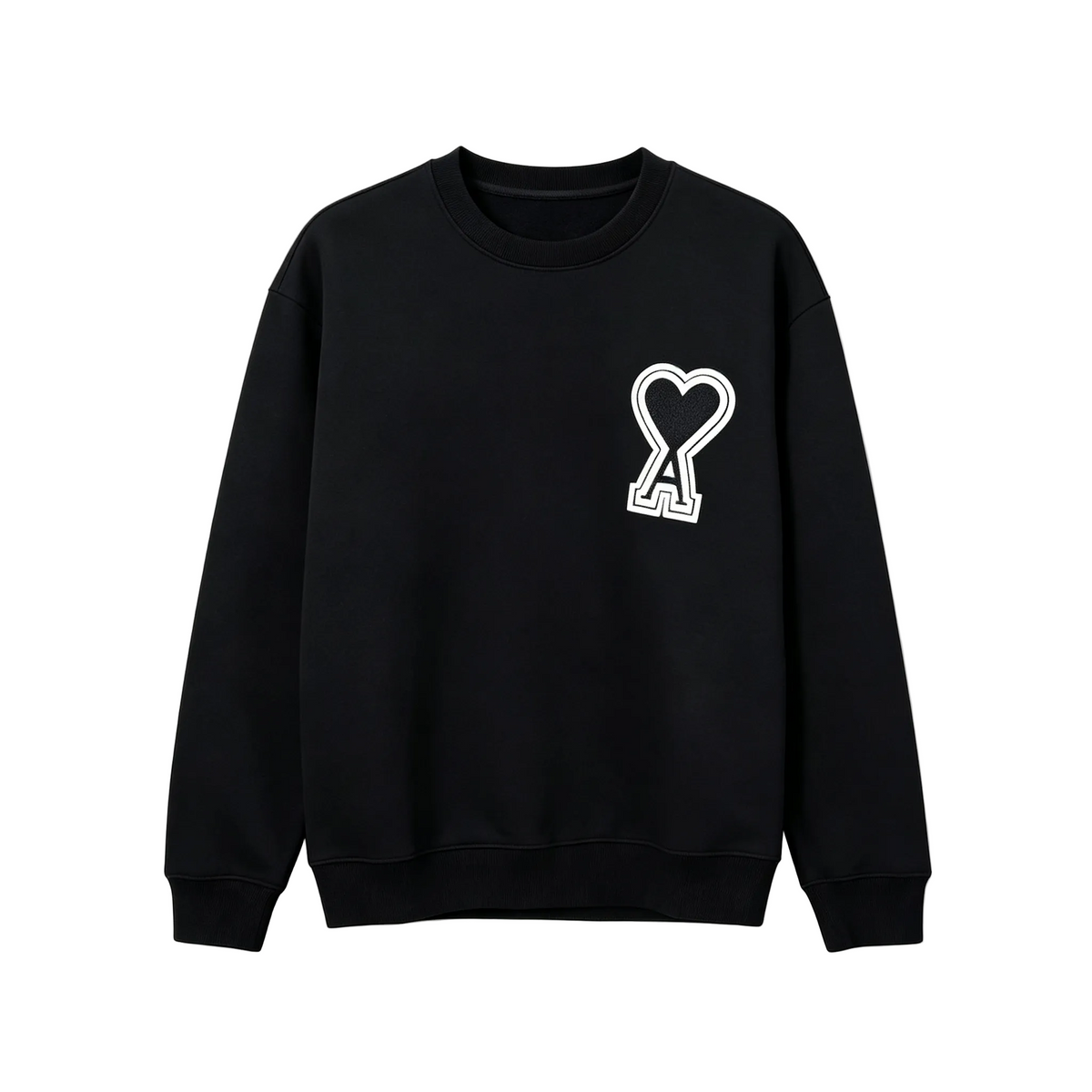 AMI Paris Ami de Cœur Tonal Sweatshirt | White / Blue / Green / Black / Grey