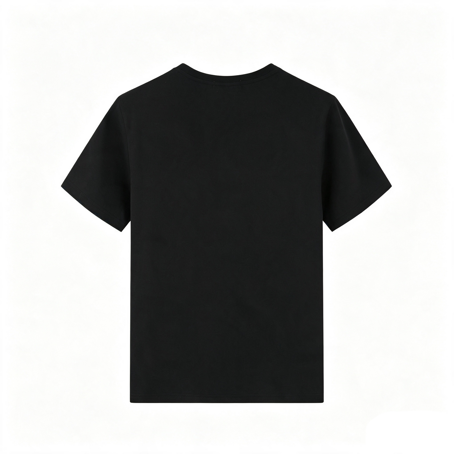 Psycho Bunny Neon Outline Tee – Black Holographic Line Art Streetwear T-Shirt
