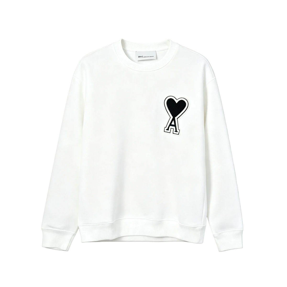 AMI Paris Ami de Cœur Tonal Sweatshirt | White / Blue / Green / Black / Grey