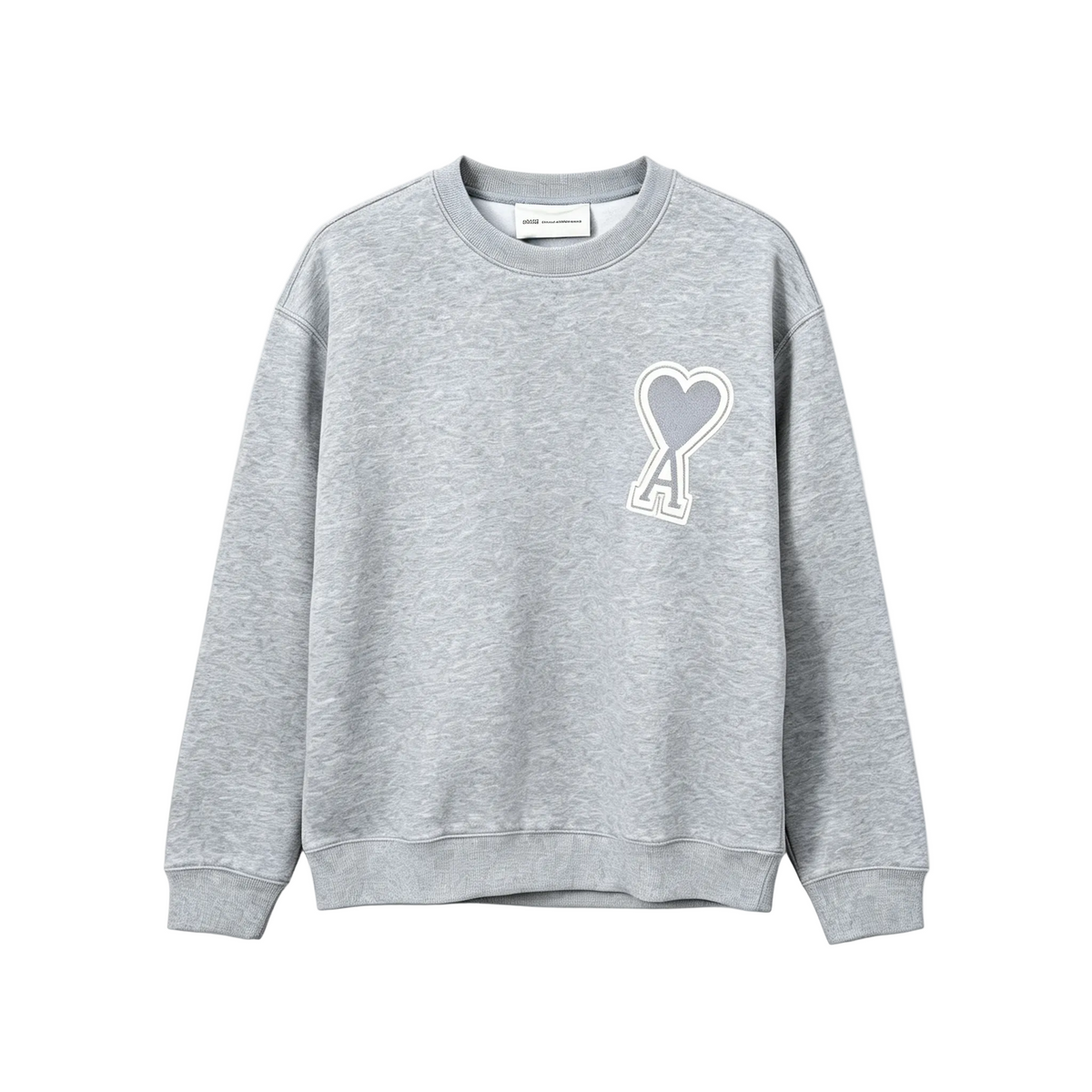 AMI Paris Ami de Cœur Tonal Sweatshirt | White / Blue / Green / Black / Grey