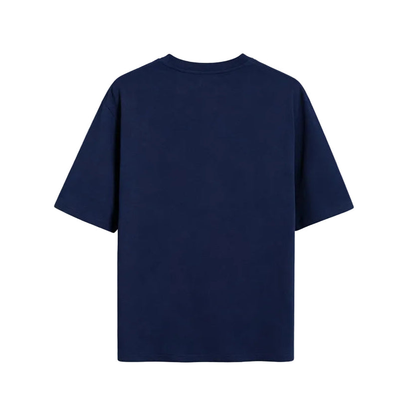 AMI Paris Bubble Letter T-Shirt | Navy