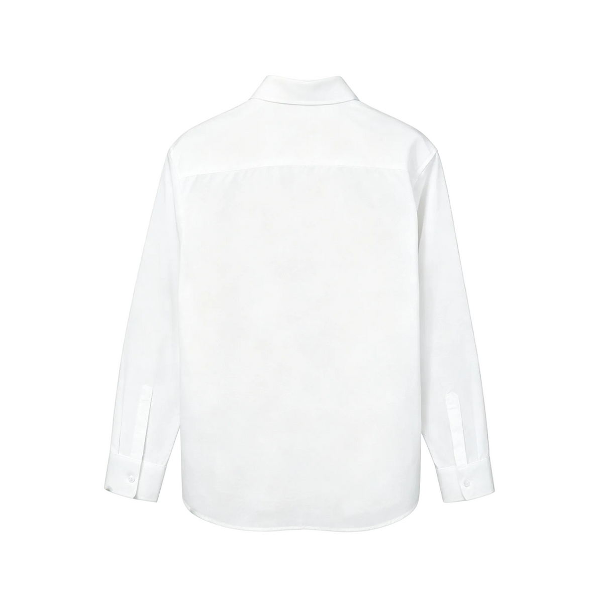 AMI Paris Ami de Cœur Oxford Shirt | White / Black / Grey