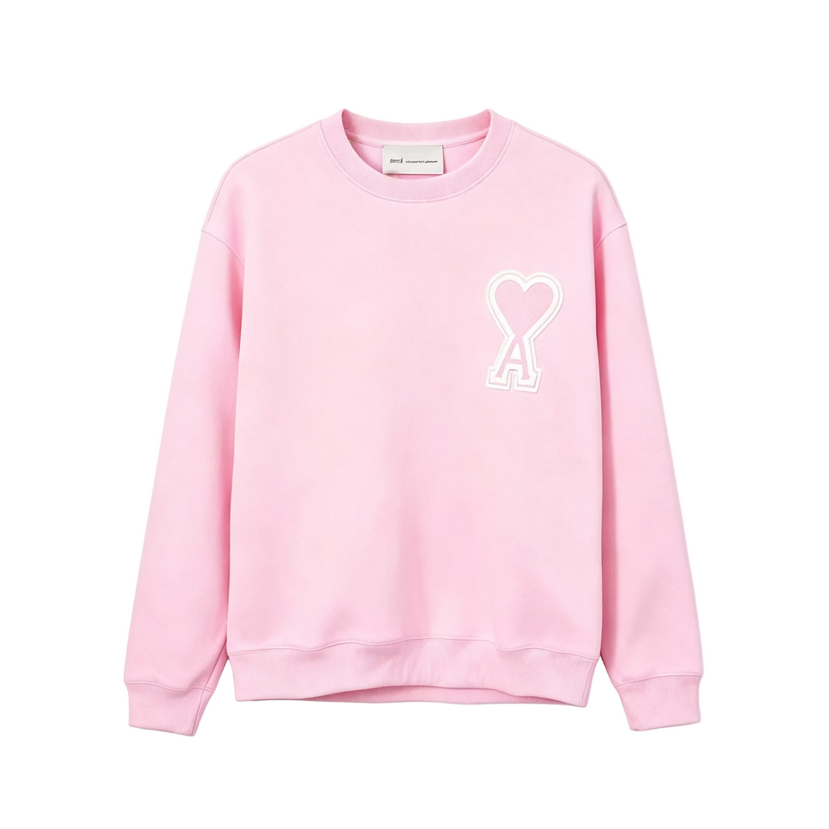 AMI Paris Ami de Cœur Sweatshirt | Black / White / Pink / Apricot