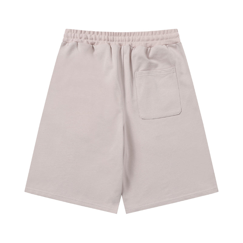 AMI Paris Ami de Cœur Fleece Shorts | Apricot / Green / Black / Brown