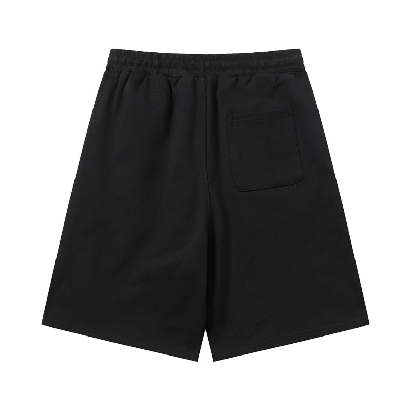 AMI Paris Ami de Cœur Fleece Shorts | Apricot / Green / Black / Brown