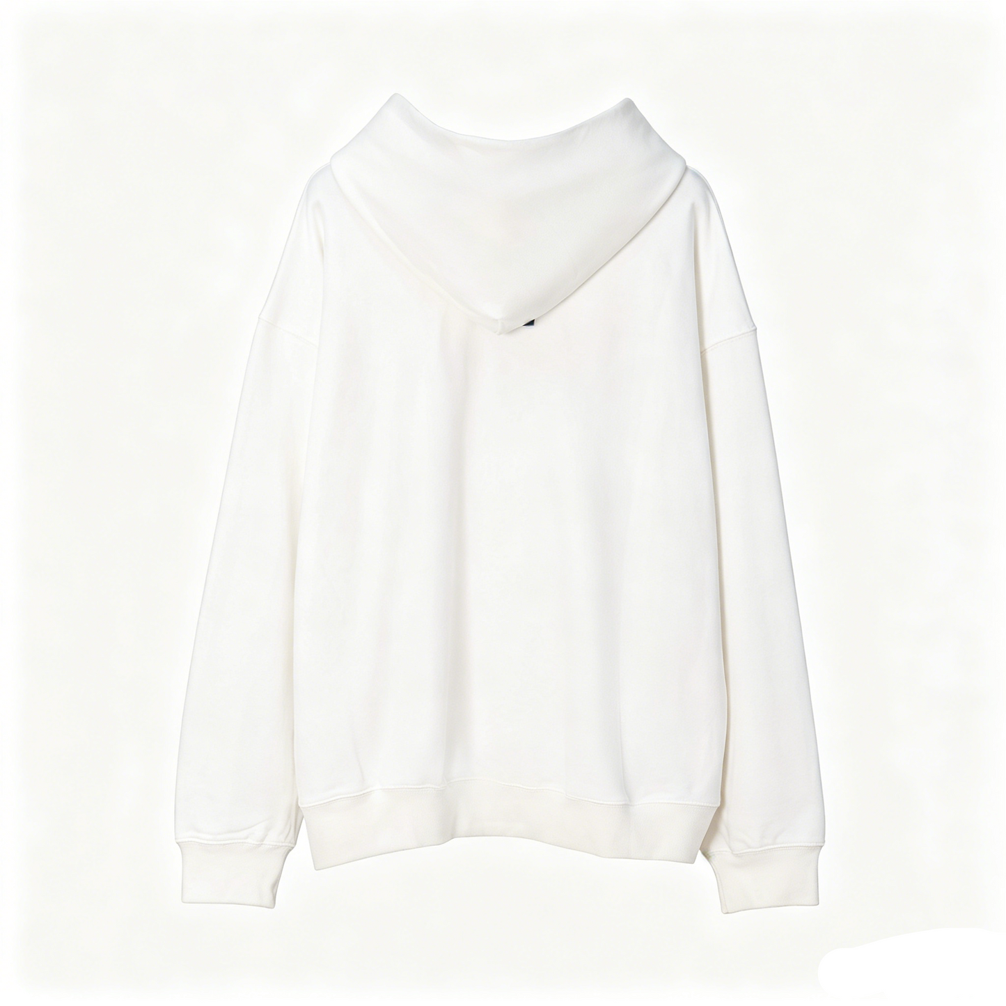 Maison Margiela Brushstroke Overlay Numeric Print Pullover Hoodie
