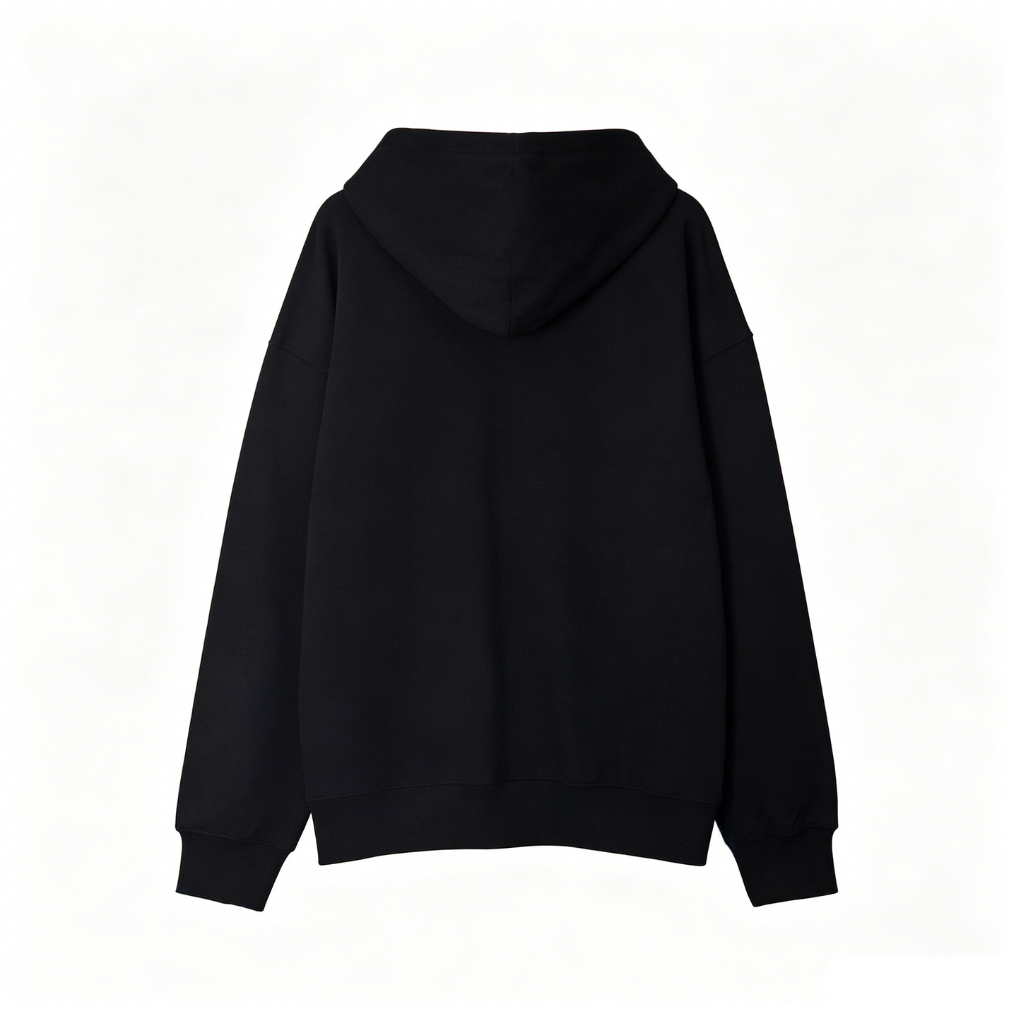 Maison Margiela Brushstroke Overlay Numeric Print Pullover Hoodie