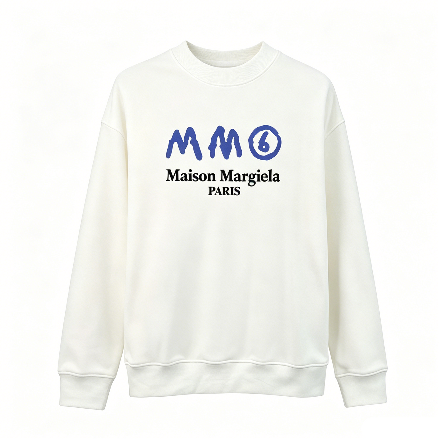 Maison Margiela MM6 Number Print Crewneck Sweatshirt