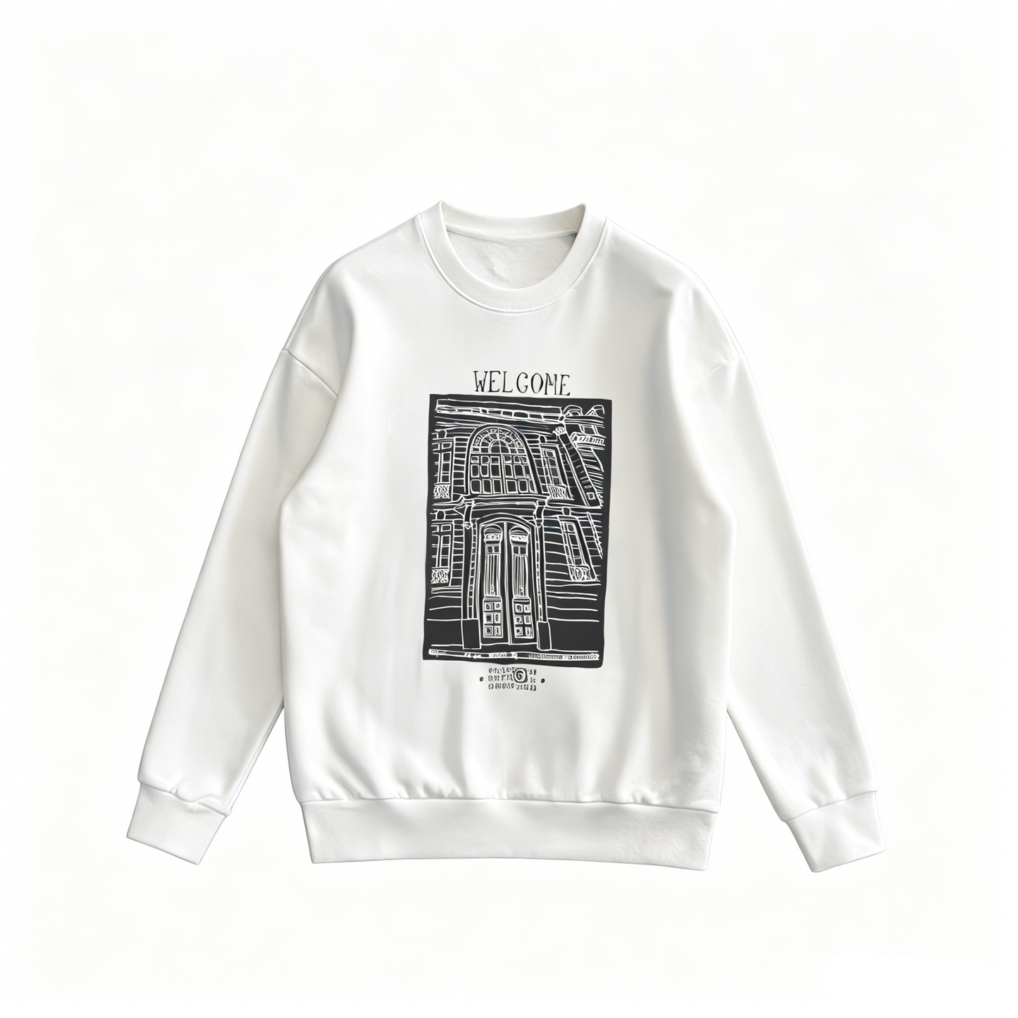 Maison Margiela MM6 Number Print Crewneck Sweatshirt