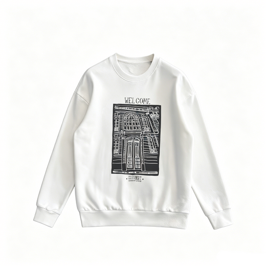 Maison Margiela MM6 Number Print Crewneck Sweatshirt