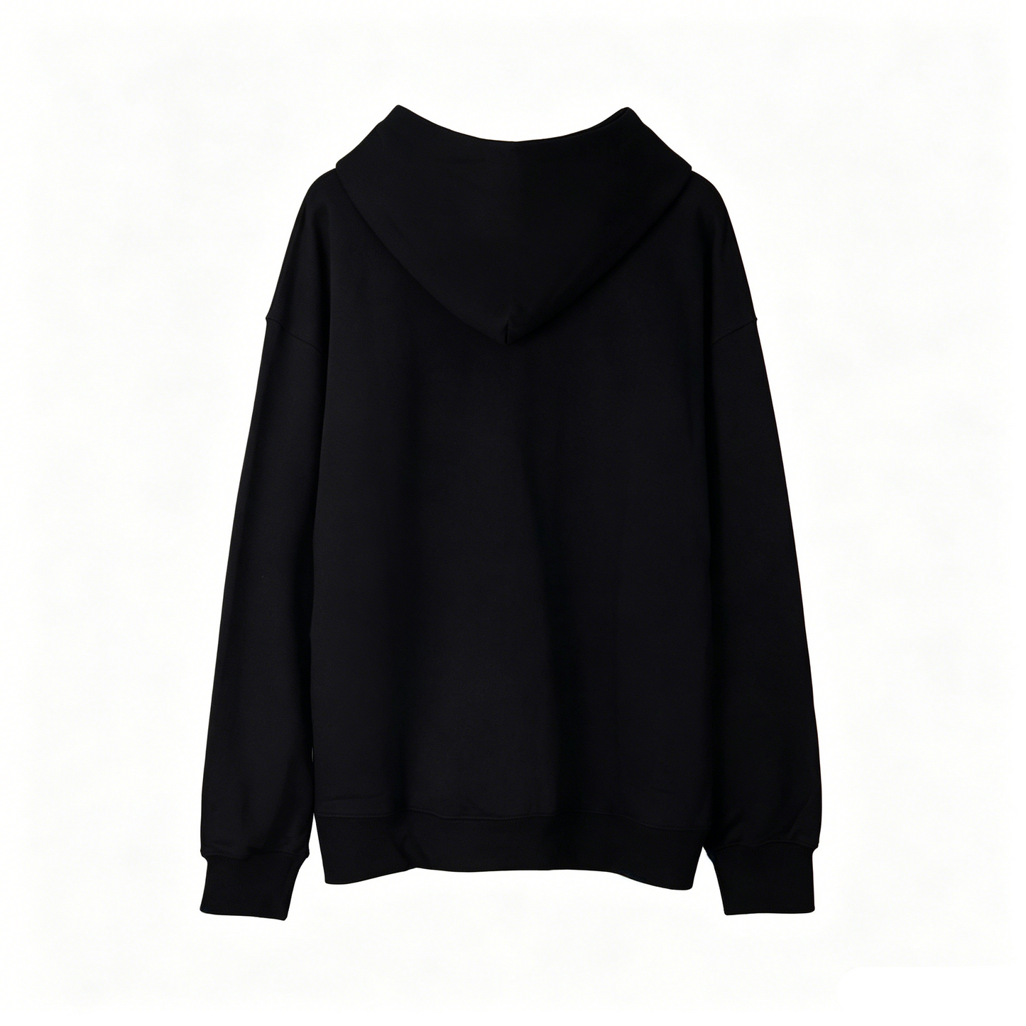Maison Margiela Red Embroidered Numeric Sequence Pullover Hoodie — Black