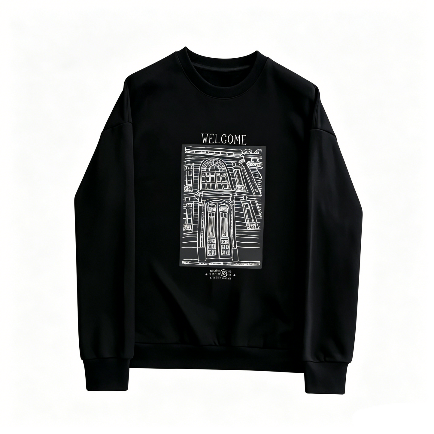 Maison Margiela MM6 Number Print Crewneck Sweatshirt