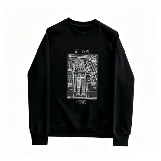 Maison Margiela MM6 Number Print Crewneck Sweatshirt